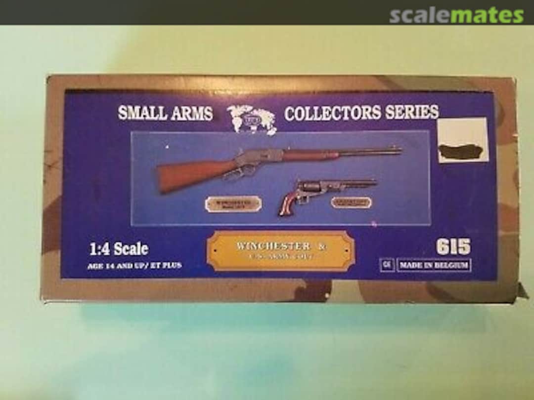 Boxart Winchester Rifle & Army Colt 615 Verlinden Productions Boxart Winchester Rifle & Army Colt 615 Verlinden Productions