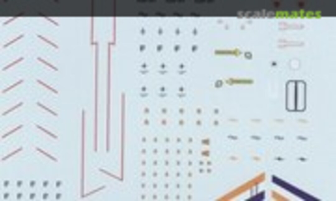 1:48 SAAF Mirage F1 AZ/CZ Stencilling (MAV Decals MAV-480224) MAV-480224