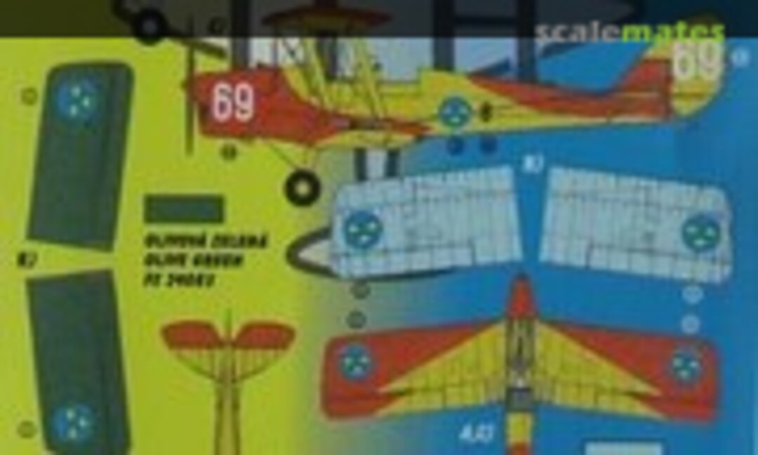 1:48 De Havilland DH.82A Tiger Moth (Kora Models DEC48126) DEC48126