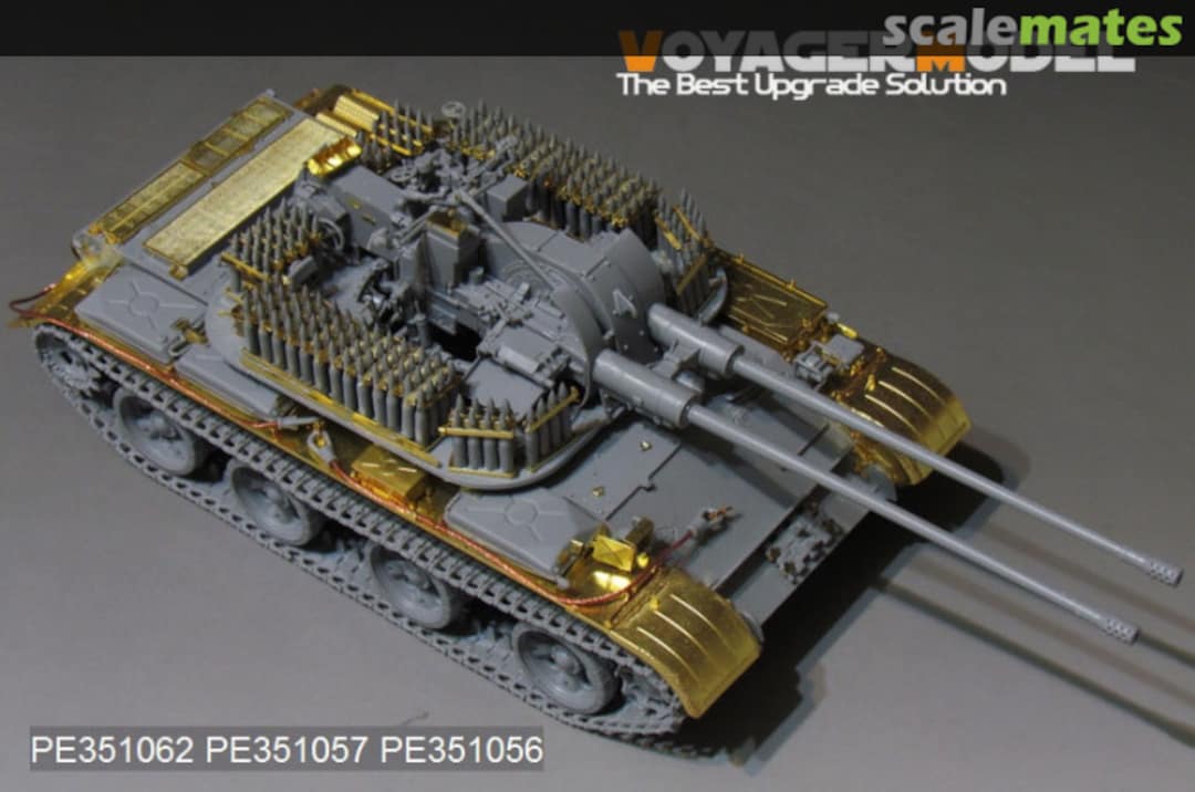 Boxart Soviet ZSU-57-2 SPAAG Turret Interior Upgrade Set PE351062 Voyager Model Boxart Soviet ZSU-57-2 SPAAG Turret Interior Upgrade Set PE351062 Voyager Model
