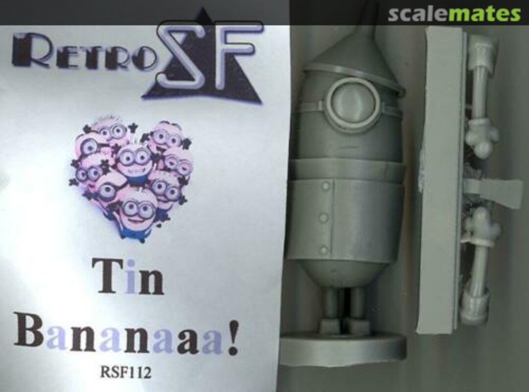 Boxart Tin Bananaaa! RSF112 RetroSF Boxart Tin Bananaaa! RSF112 RetroSF