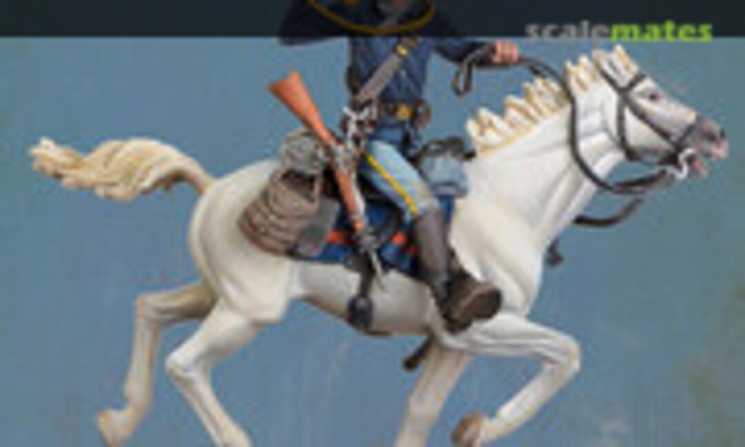 54mm U.S. Cavalry Bugler, 1876 (Andrea Miniatures S4-F45) S4-F45