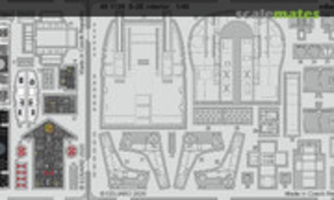 1:48 S-2E interior KINETIC (Eduard 491135) 491135