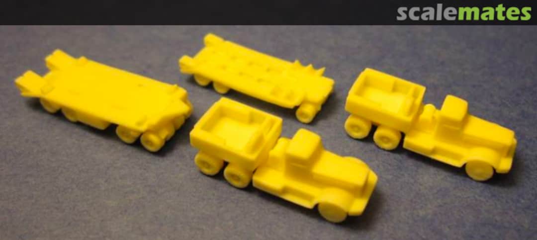 Boxart Diamond T-980 tank transporter AC350118 L'Arsenal