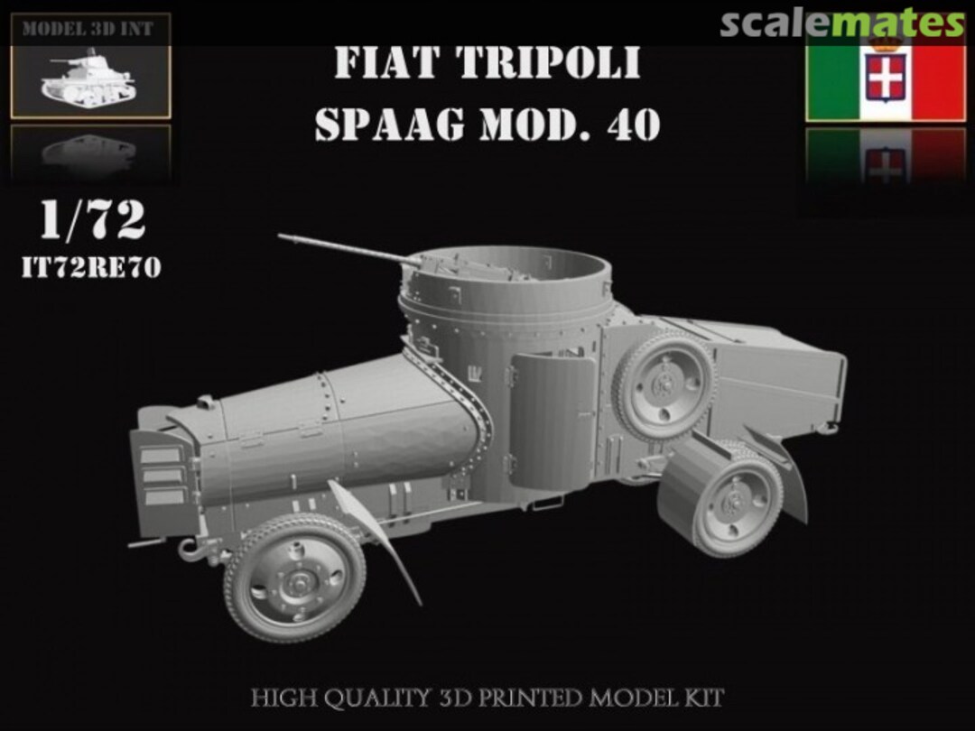 Boxart Fiat Tripoli SPAAG /W Breda Safat 12,7mm IT72Re70 MODEL 3D INT Boxart Fiat Tripoli SPAAG /W Breda Safat 12,7mm IT72Re70 MODEL 3D INT