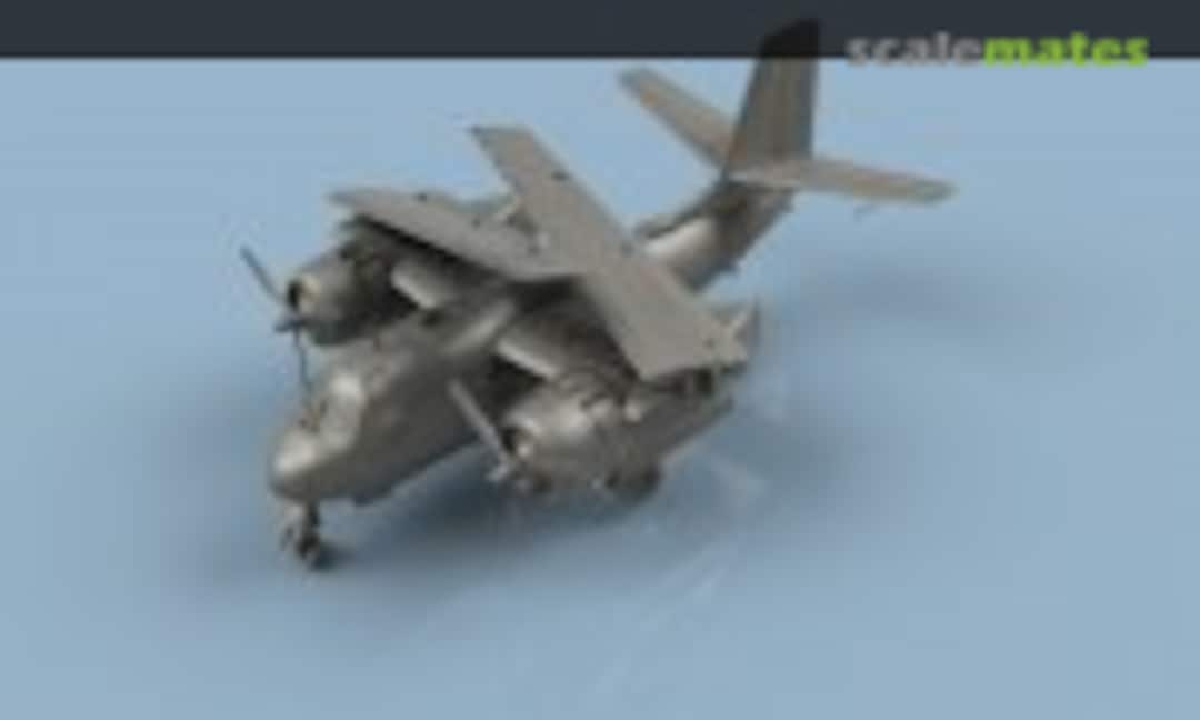 1:350 Grumman C-1 A Trader - folded wings (L'Arsenal 3D 350 227) 3D 350 227