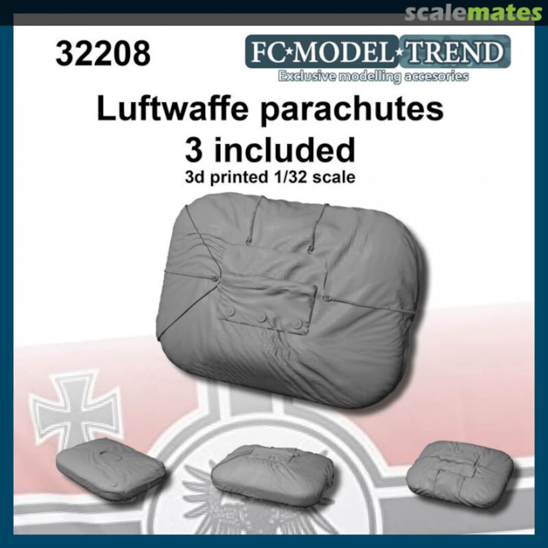 Boxart Luftwaffe parachutes 32208 FC Model Trend Boxart Luftwaffe parachutes 32208 FC Model Trend