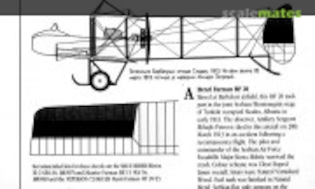 1:72 Serbian Aviation Balkan Wars 1912/13 & WW1 1914/15 (Blue Rider BR228) BR228