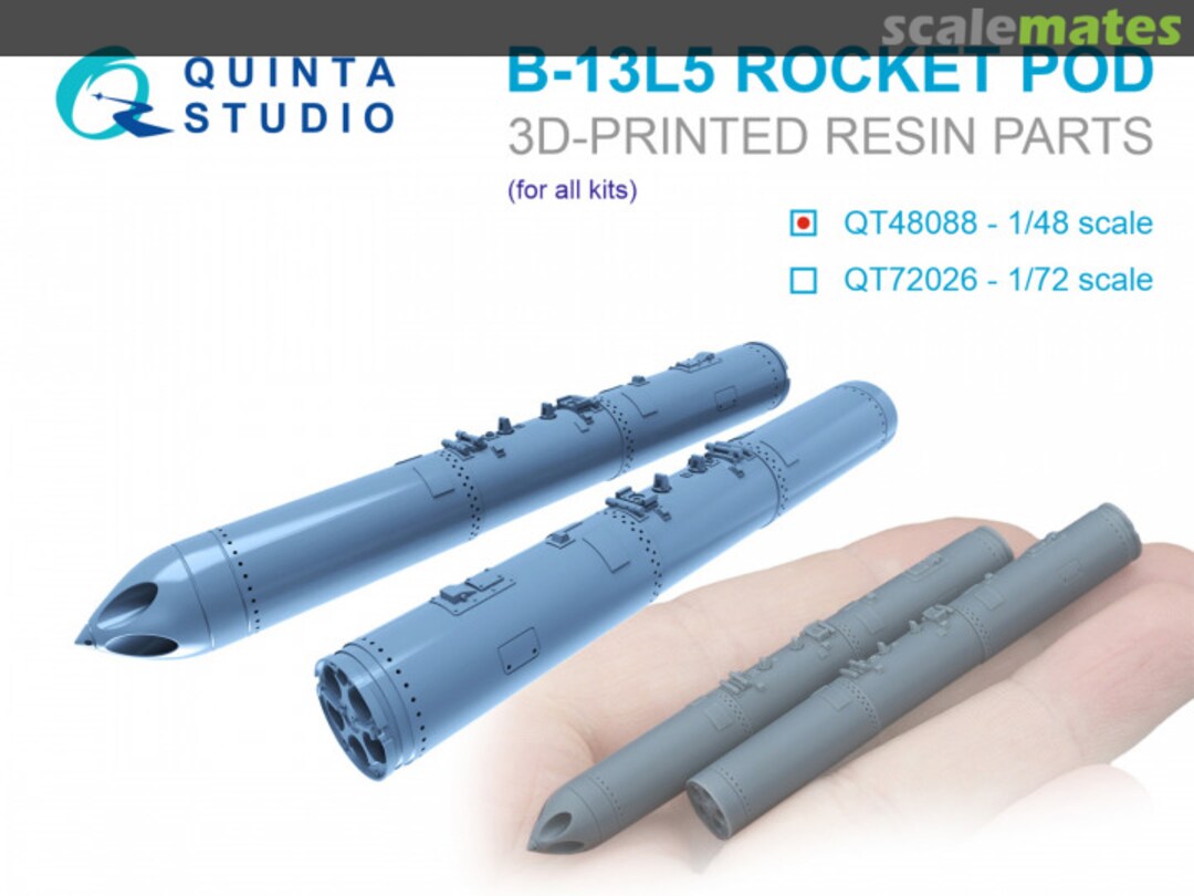 Boxart B-13L5 rocket pods QT48088 Quinta Studio