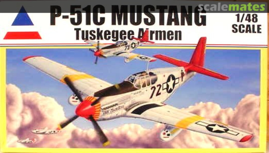 Boxart P-51C Mustang Tuskegee Airmen 0012 Accurate Miniatures Boxart P-51C Mustang Tuskegee Airmen 0012 Accurate Miniatures