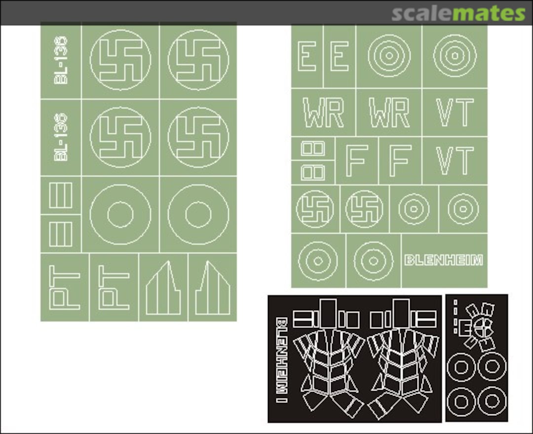 Boxart Bristol Blenheim Mk I MM48287 Montex Boxart Bristol Blenheim Mk I MM48287 Montex