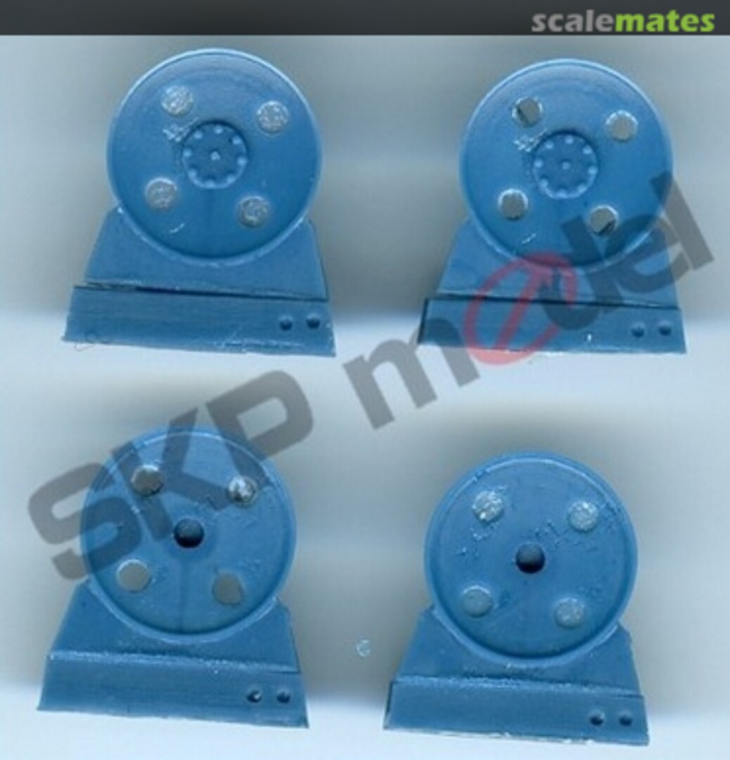 Boxart Idler Wheels for Hetzer - 4D SKP 062 SKP model Boxart Idler Wheels for Hetzer - 4D SKP 062 SKP model