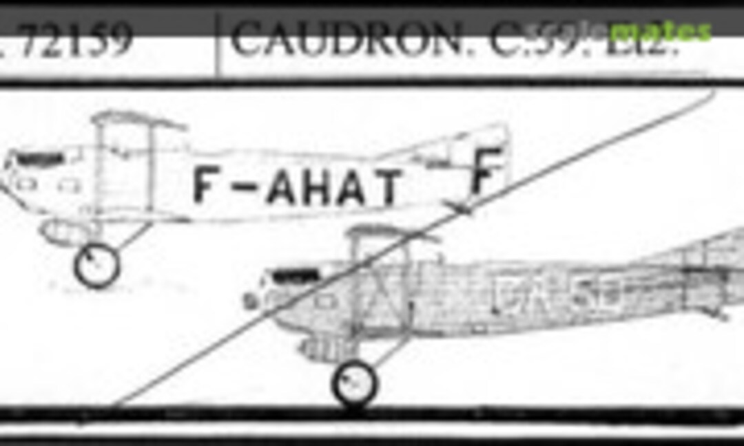 1:72 Caudron C.59 Et2 (Dujin DA72159) DA72159