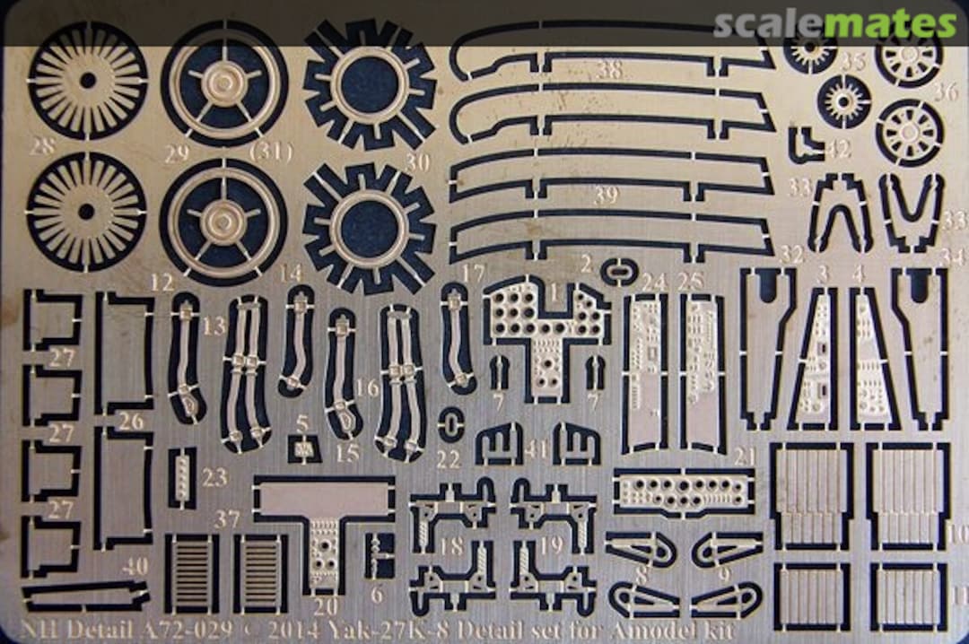 Boxart Yak-27K-8 Detail Set A72-029 NH Detail Boxart Yak-27K-8 Detail Set A72-029 NH Detail