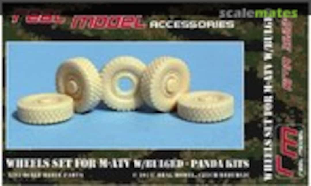 1:35 Wheels Set for M-ATV w/bulge (Real Model RMA35227) RMA35227