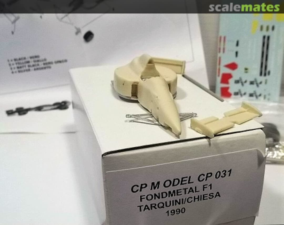 Boxart Fondmetal F1 CP 031 CP Model