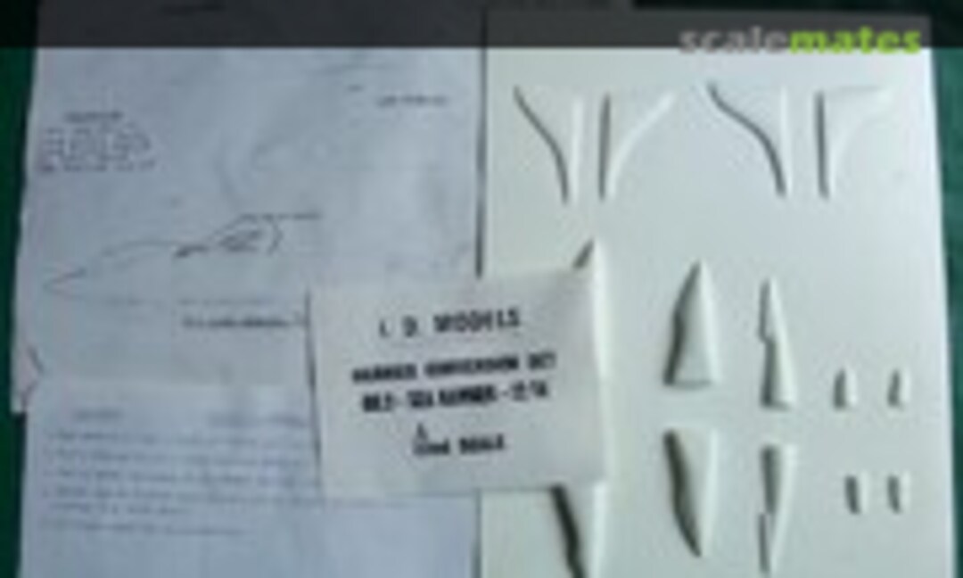 1:72 Harrier Conversion Set GR.3 - Sea Harrier - T2/T4 (ID Models )