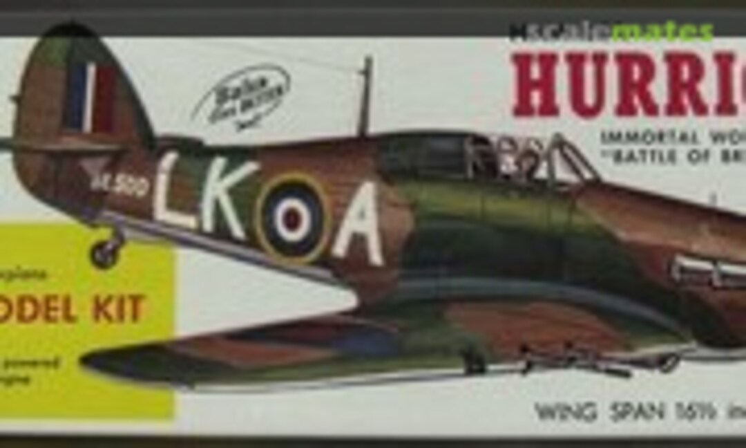 1:29 Hawker Hurricane (Guillow's 506) 506