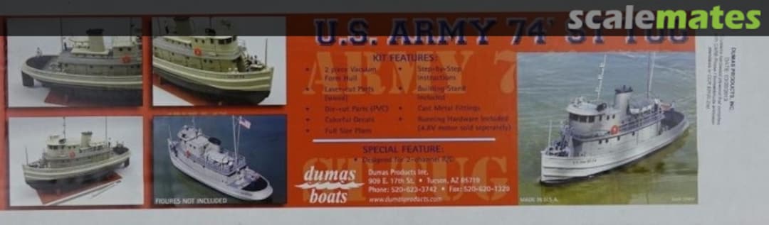 Boxart U.S. Army Tug ST-74 1256 Dumas Boxart U.S. Army Tug ST-74 1256 Dumas