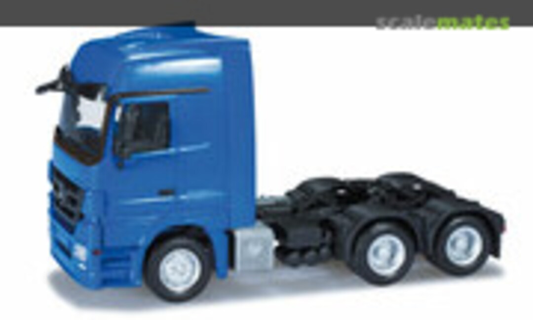 Mercedes-Benz Actros LH rigid tractor 6x4, gentian-blue (Herpa 158763-002)