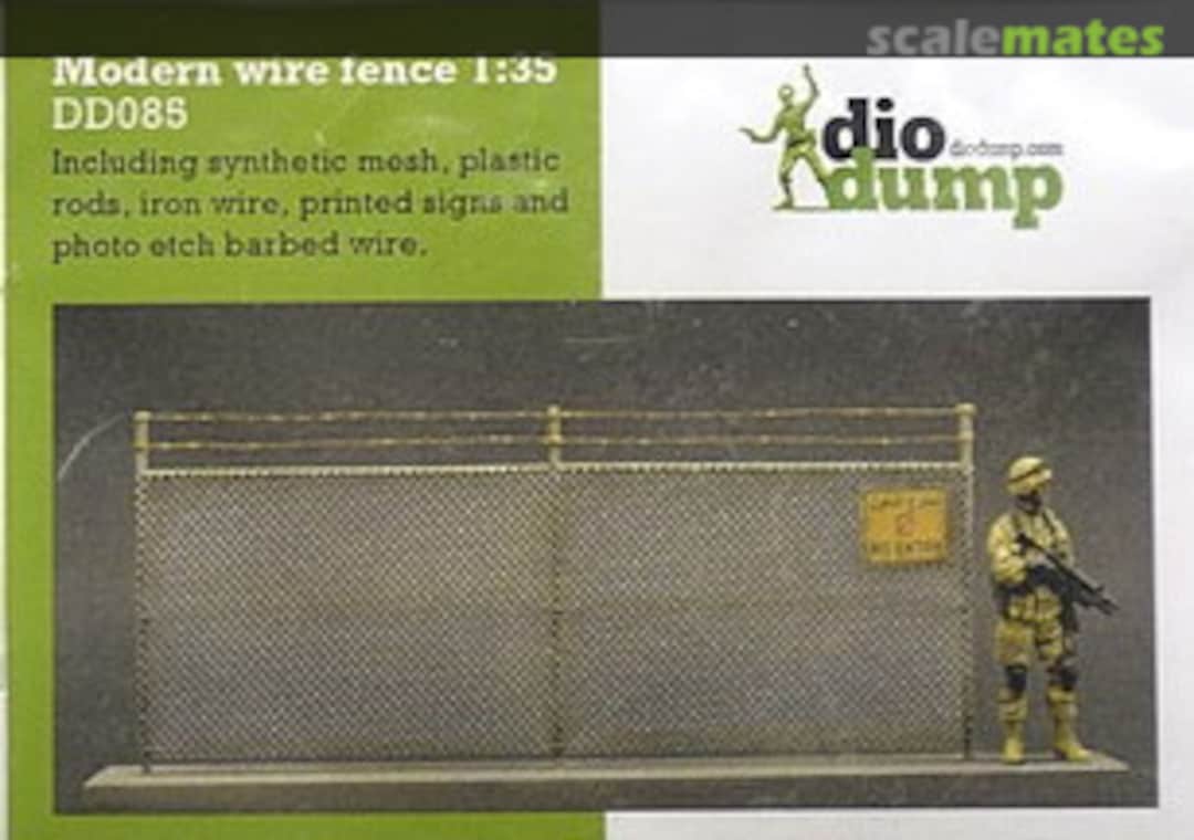 Boxart Modern wire fence DD085 DioDump Boxart Modern wire fence DD085 DioDump