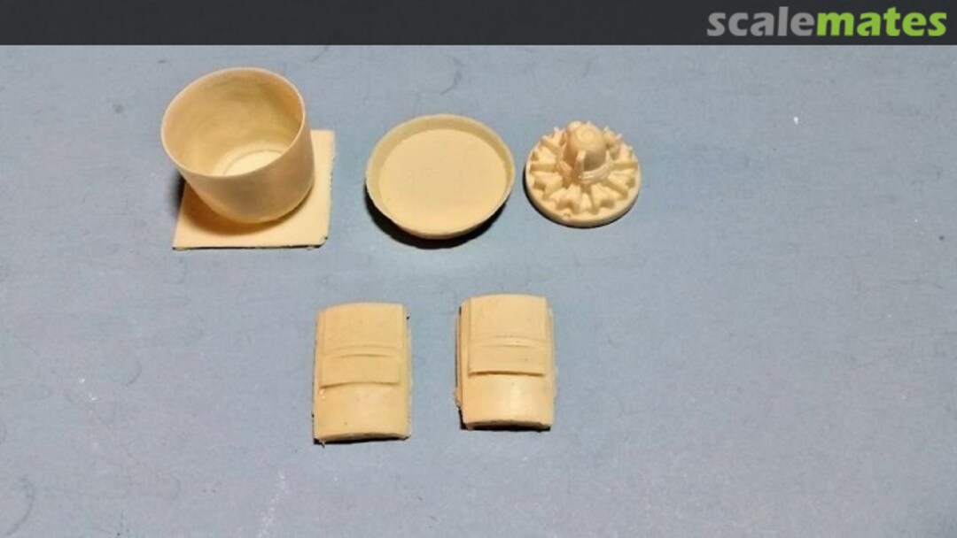 Boxart P-61 Black Widow Cowl, Engine & Lower Nacelle parts Hypercat Resin Boxart P-61 Black Widow Cowl, Engine & Lower Nacelle parts Hypercat Resin