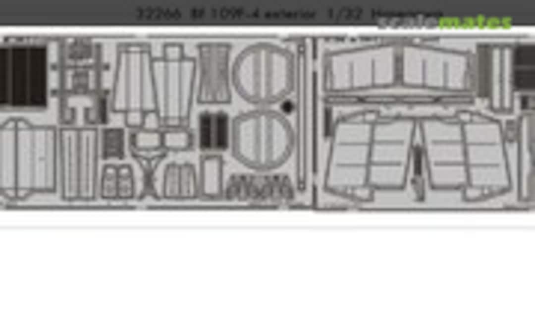 1:32 Bf 109 F-4 exterior (Eduard 32266) 32266