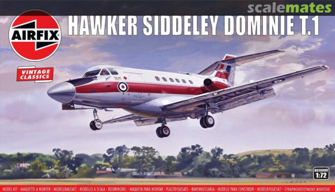 Boxart Hawker Siddeley Dominie T.1 A03009V Airfix