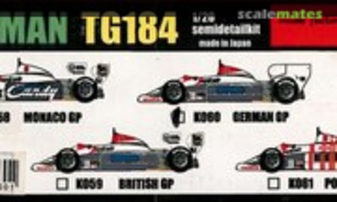 Toleman TG184 (Model Factory Hiro K-060)