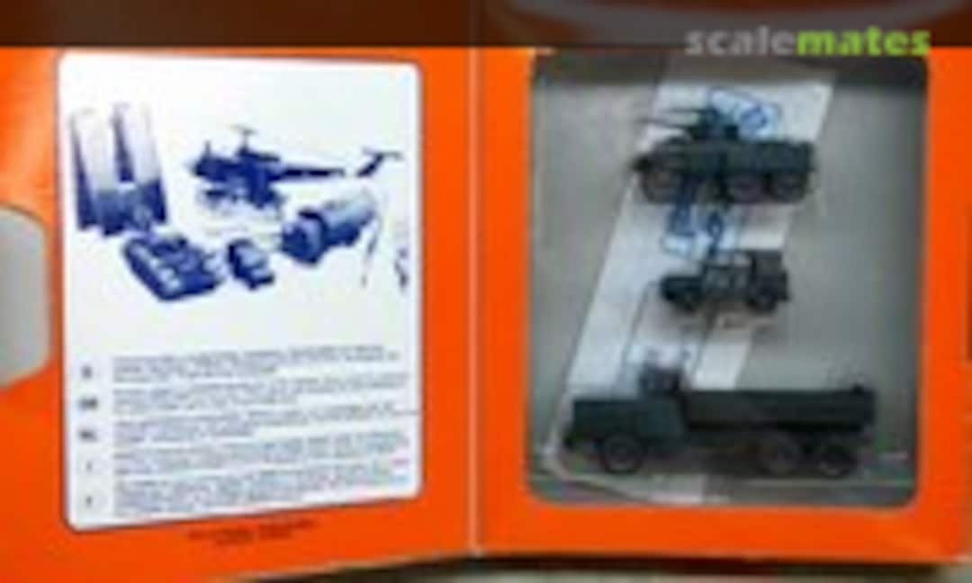 1:87 West German Modern 3 Vehicle BGS Set 2 (Roco Minitanks 384)