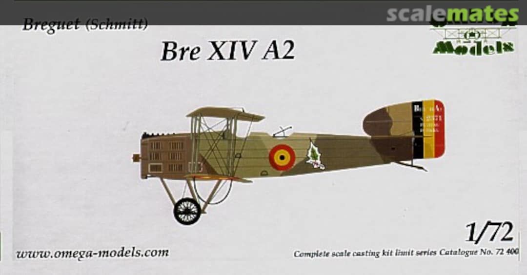 Boxart Breguet (Schmitt) Bre - XIV A2 72400 Omega Models Boxart Breguet (Schmitt) Bre - XIV A2 72400 Omega Models