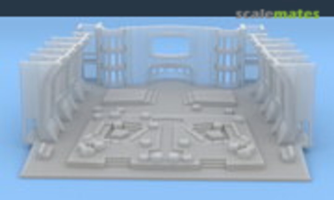 1:350 Refit Rec Deck (Spaceways Parts 2HZ35CUJW) 2HZ35CUJW