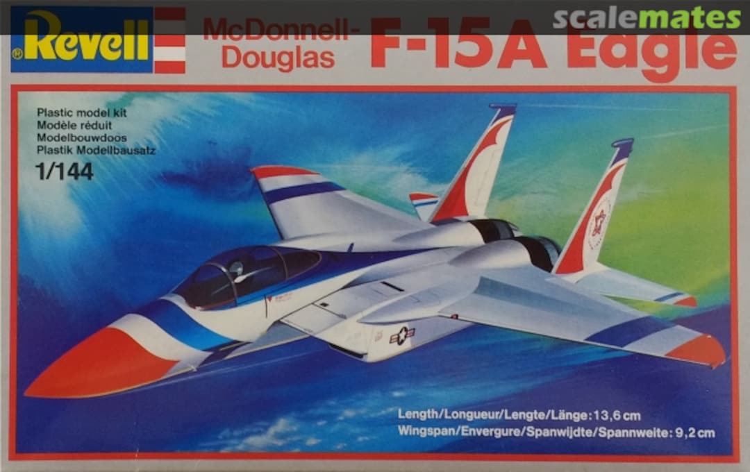 Boxart McDonnell Douglas F-15A Eagle 4010 Revell Boxart McDonnell Douglas F-15A Eagle 4010 Revell