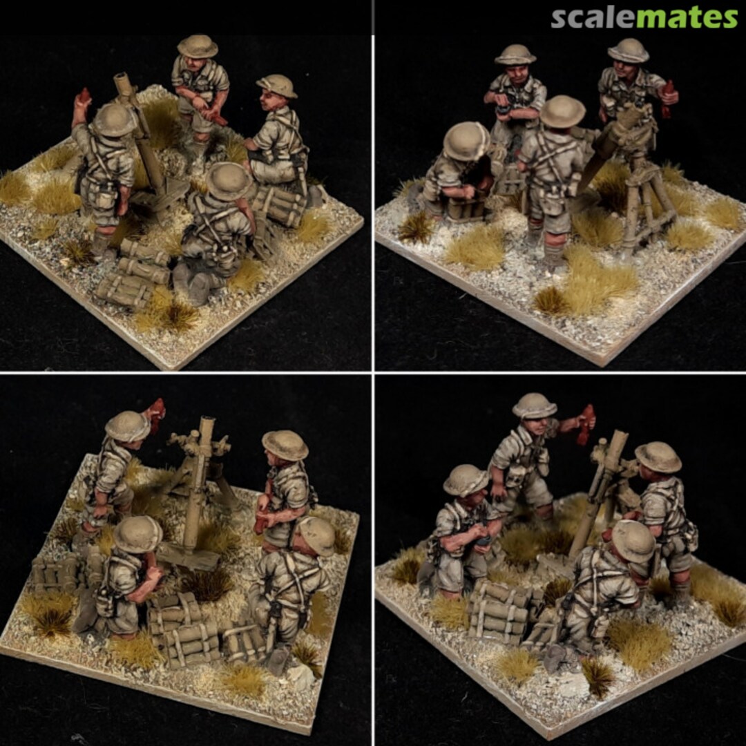 Boxart British Eighth Army 3 Inch Mortar UMOS009 Plastic Soldier Boxart British Eighth Army 3 Inch Mortar UMOS009 Plastic Soldier