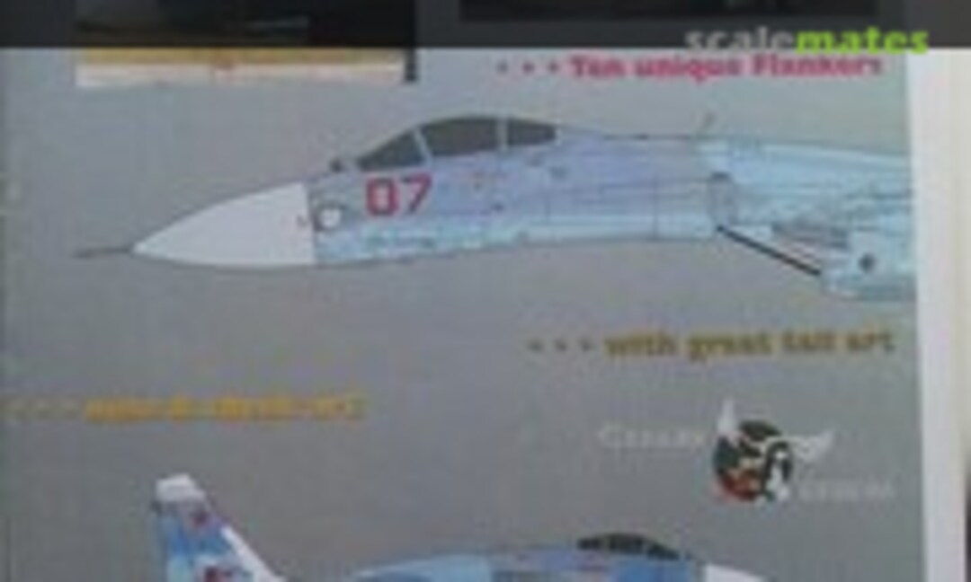1:32 Flankers on Patrol (Linden Hill Decals LHD32001) LHD32001