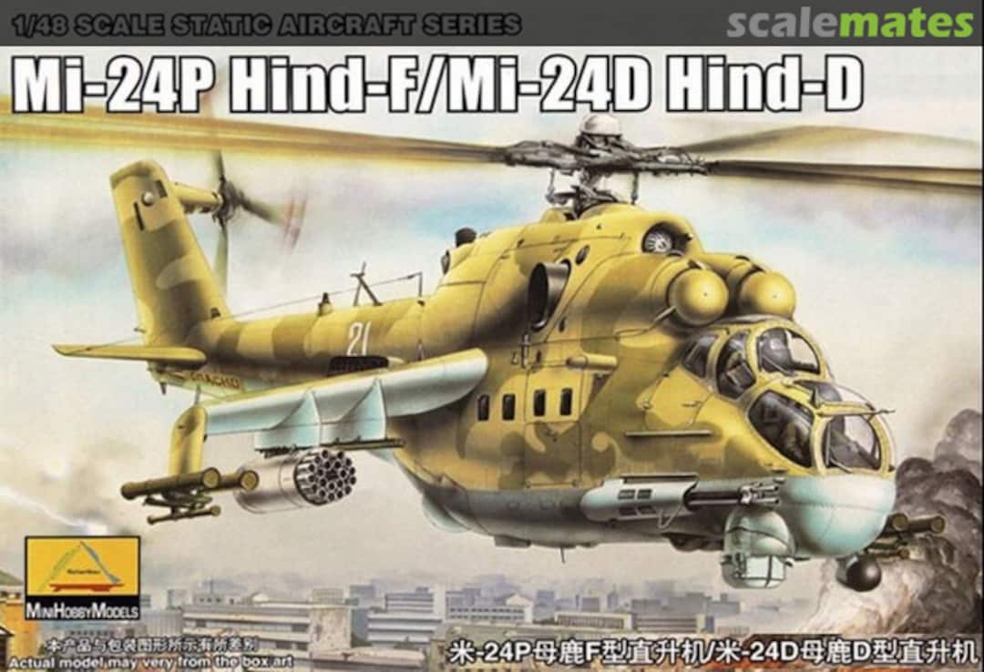 Boxart Mi-24P Hind-F / Mi-24D Hind-D 80311 Mini Hobby Models Boxart Mi-24P Hind-F / Mi-24D Hind-D 80311 Mini Hobby Models