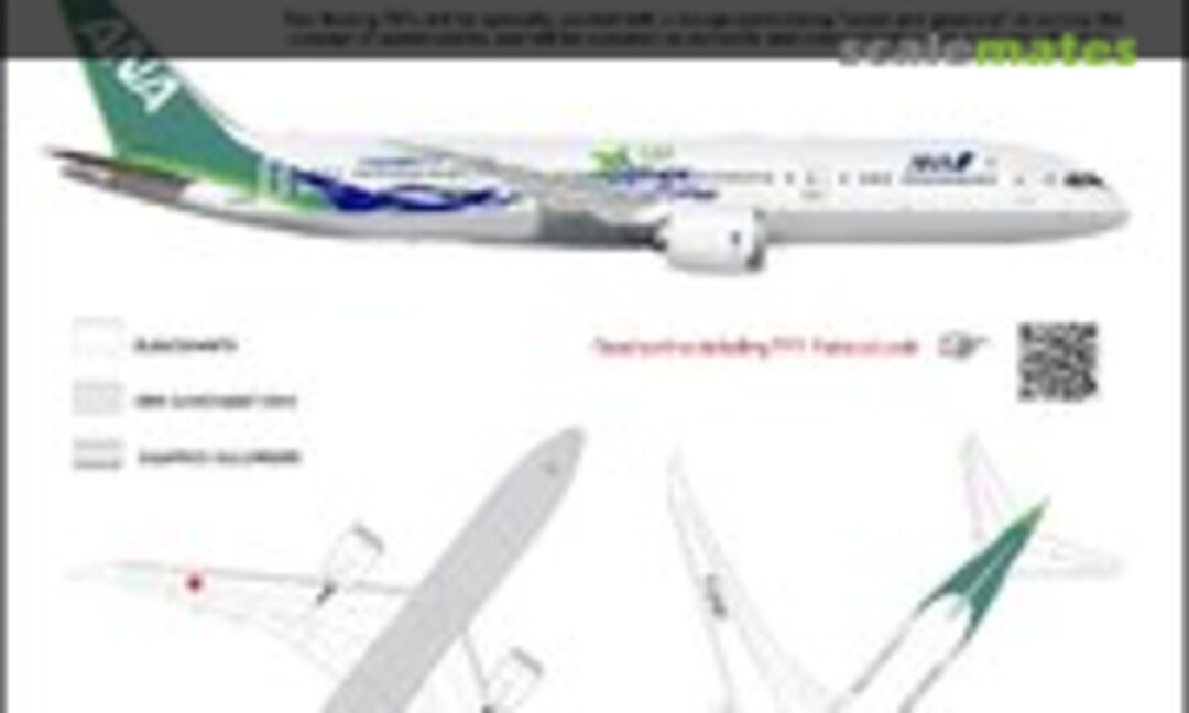 1:144 Boeing 787-9 (8aDecs 7909-798) 7909-798