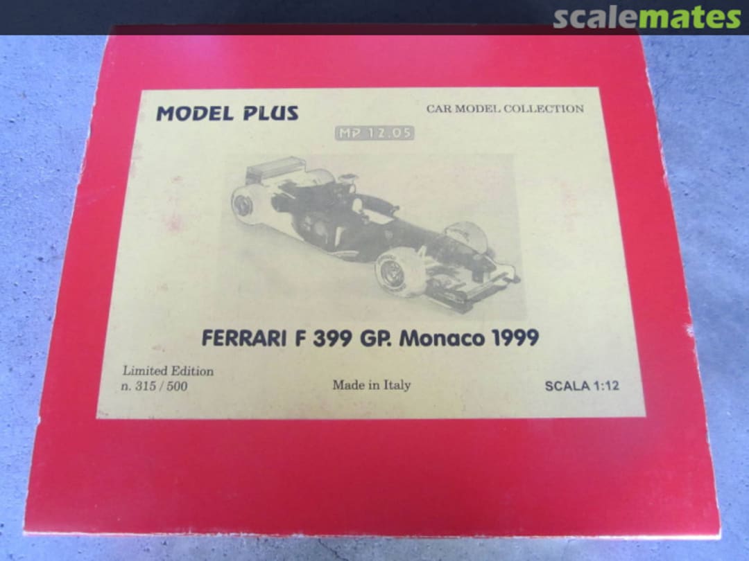Boxart Ferrari F399 MP12.05 MG Model Plus Boxart Ferrari F399 MP12.05 MG Model Plus