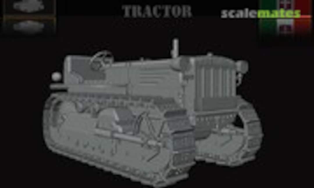 1:72 1939 Fiat Boghetto 40 Tractor (MODEL 3D INT IT72RE161) IT72RE161