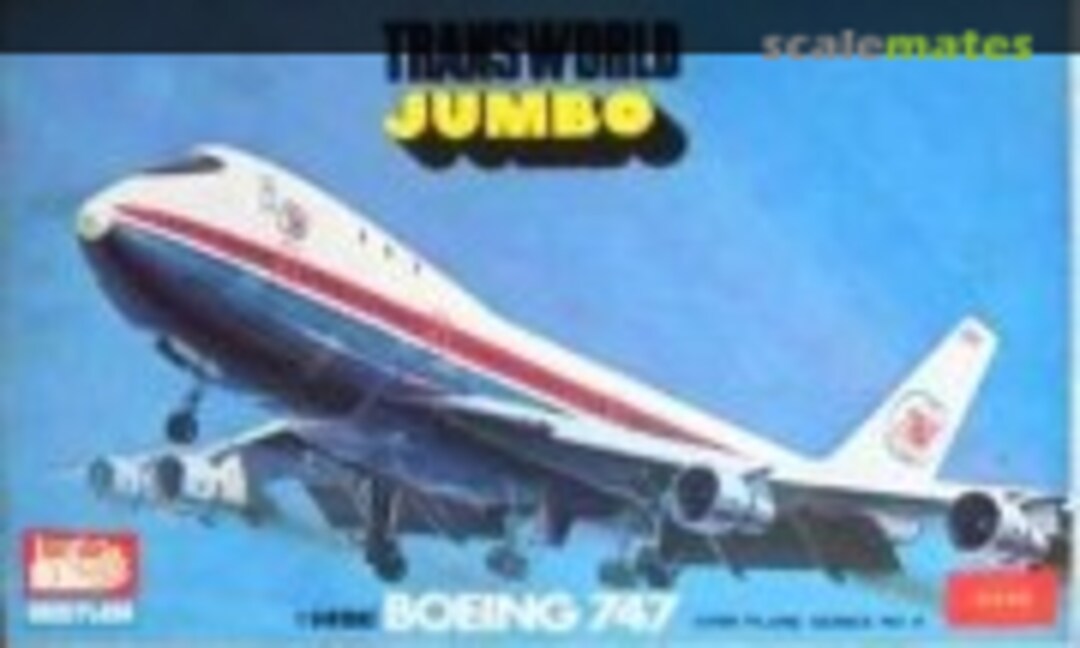 1:540 Boeing 747 Trans World Jumbo (Nitto 304-50)