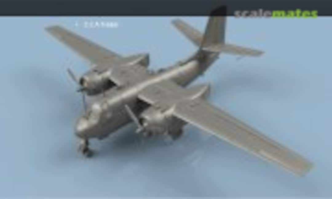 1:350 Grumman C-1 A Trader - unfolded wings (L'Arsenal 3D 350 228) 3D 350 228