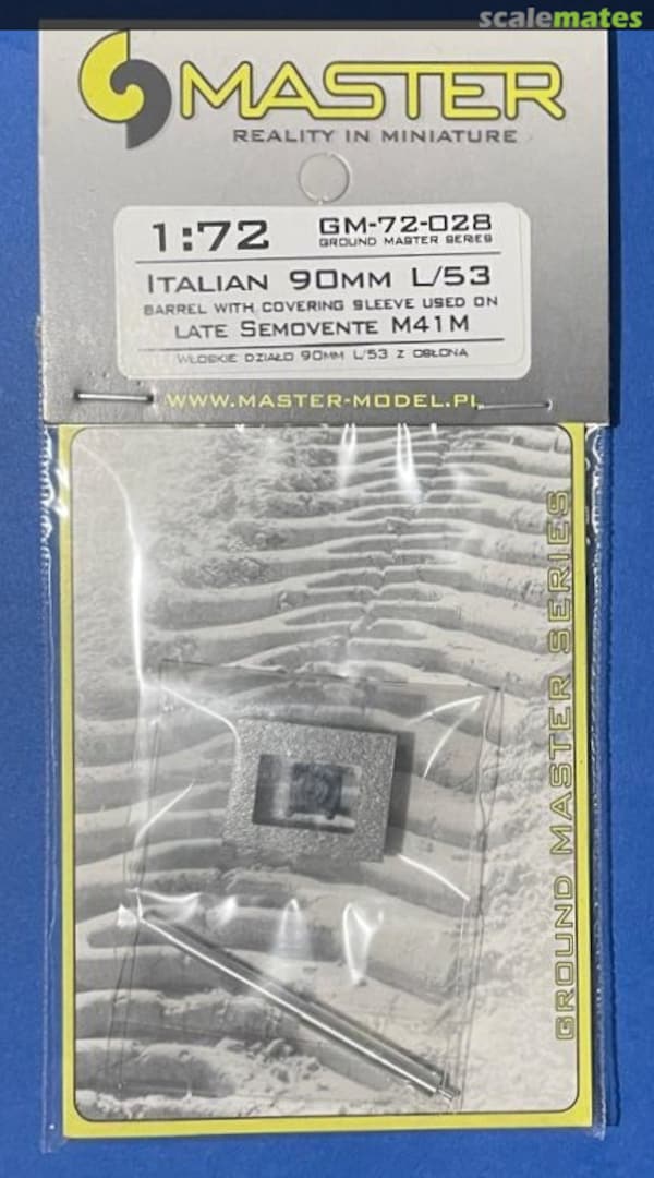 Boxart Italian 90mm L/53 GM-72-028 Master Boxart Italian 90mm L/53 GM-72-028 Master