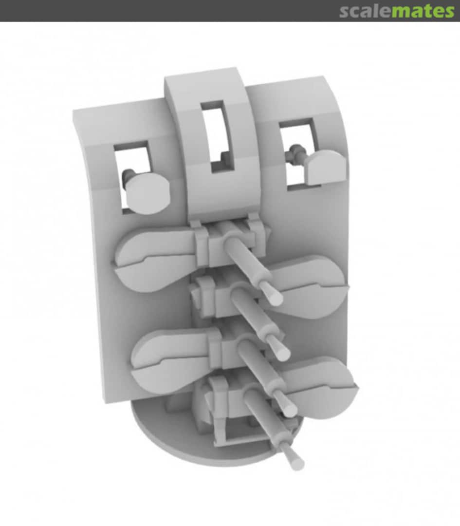 Boxart Quad vickers mount with shields STA237 Starling Models Boxart Quad vickers mount with shields STA237 Starling Models