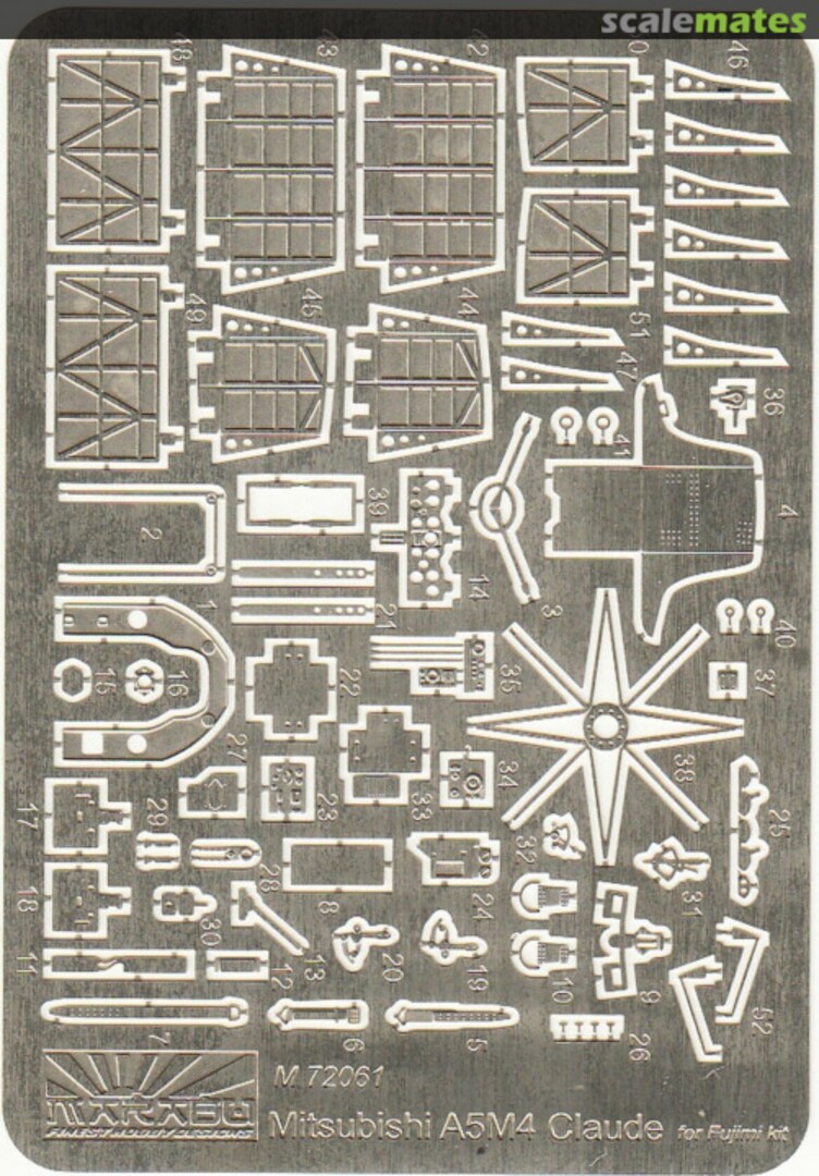 Boxart Mitsubishi A5M4 Claude M72061 Marabu