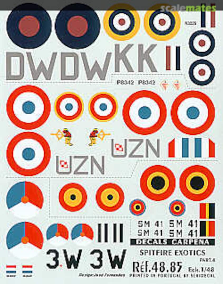 Boxart Spitfire Exotics Part 4 48.85 Carpena Boxart Spitfire Exotics Part 4 48.85 Carpena