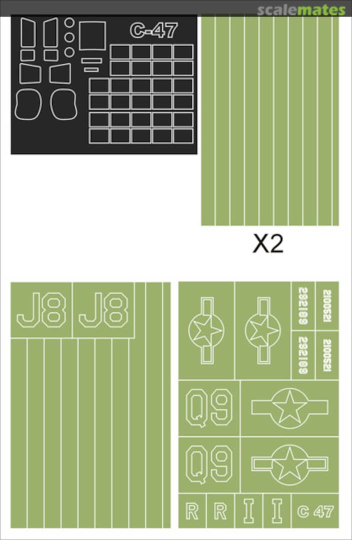 Boxart C-47 Skytrain MM48290 Montex