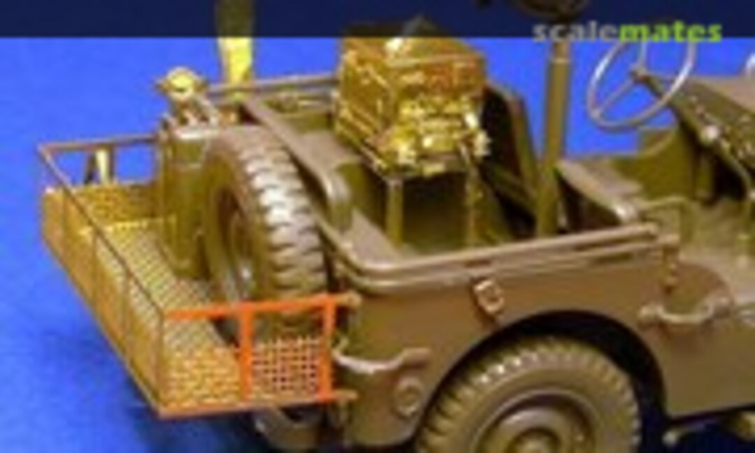 1:35 SCR-510/620 U.S. WWII radio +stowage rack for WWII Jeep (Minor GM35001) GM35001