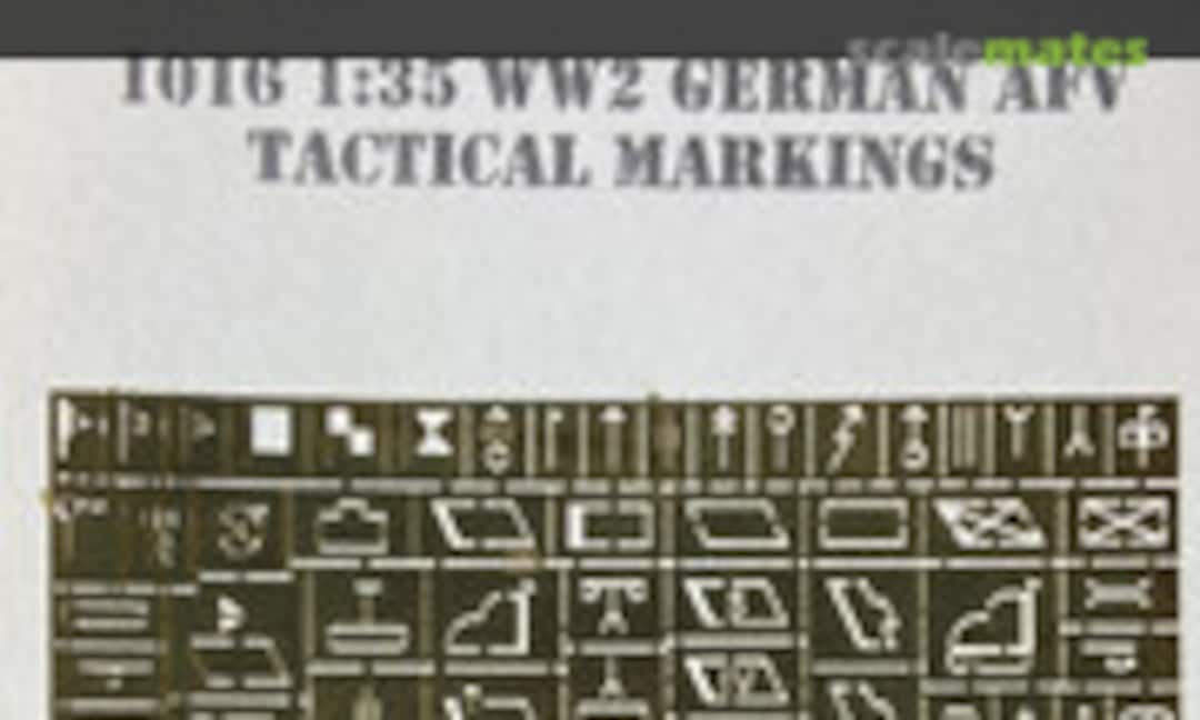 1:35 German AFV Tactical Markings (Stencilit 1016) 1016