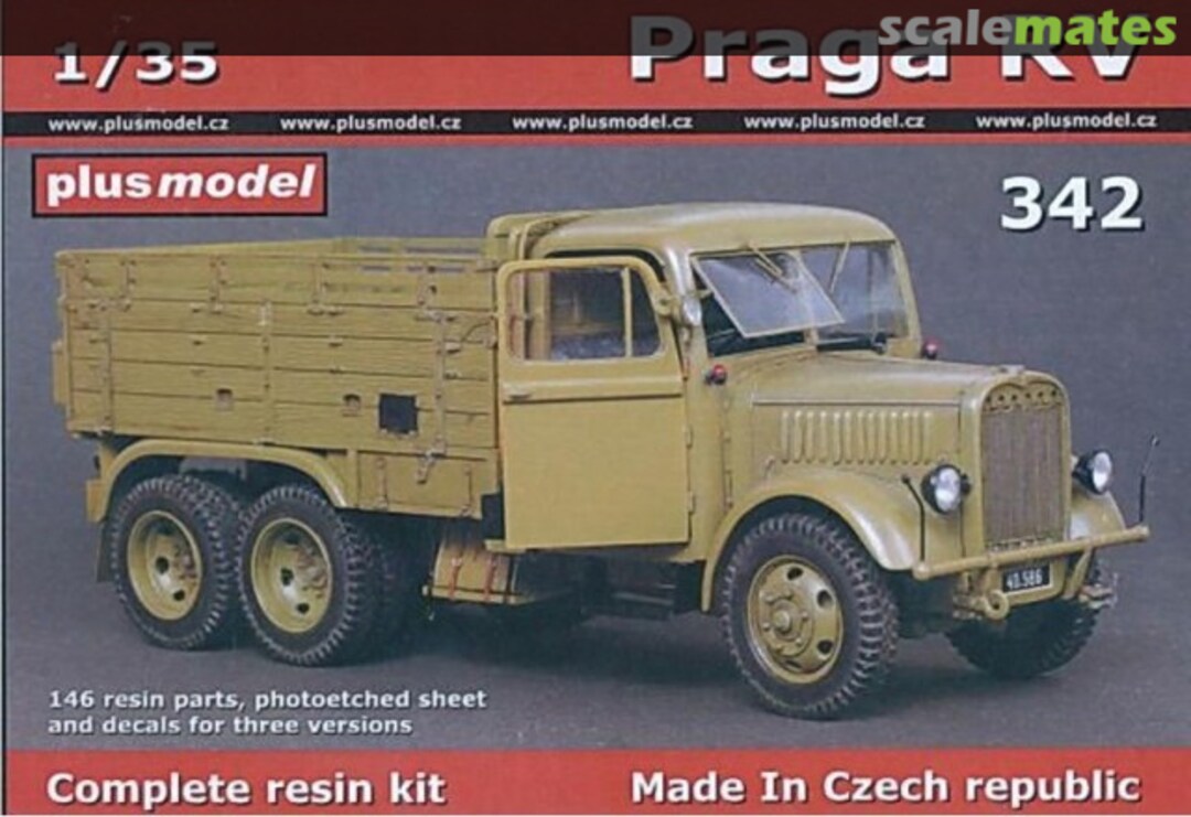 Boxart Praga RV 342 PlusModel Boxart Praga RV 342 PlusModel