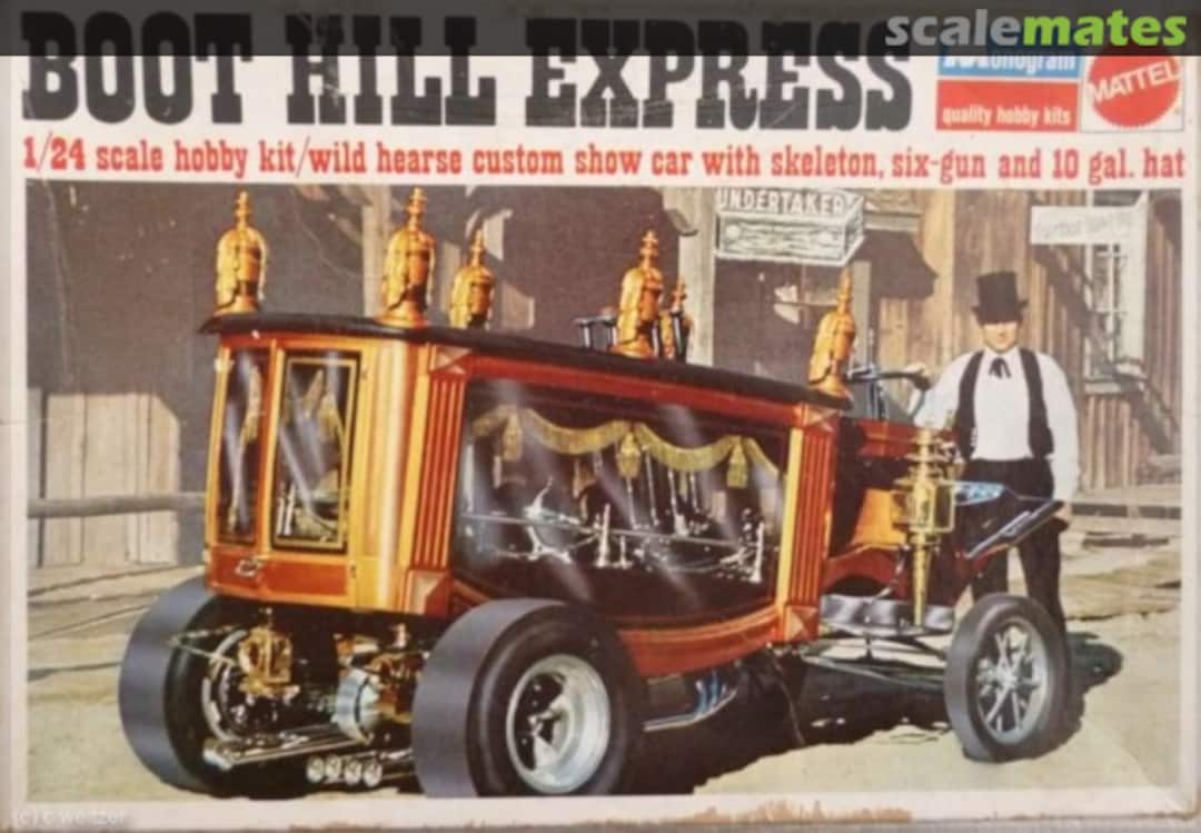 Boxart Boot Hill Express 6735 Monogram/Mattel Boxart Boot Hill Express 6735 Monogram/Mattel